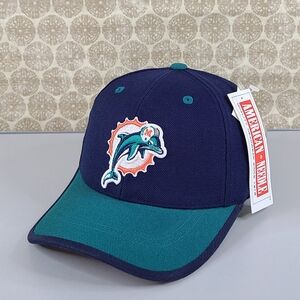 New Mens Vintage Miami Dolphins Adjustable Snapback Cap Hat